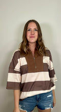 Color Block 3/4 Sleeve Top