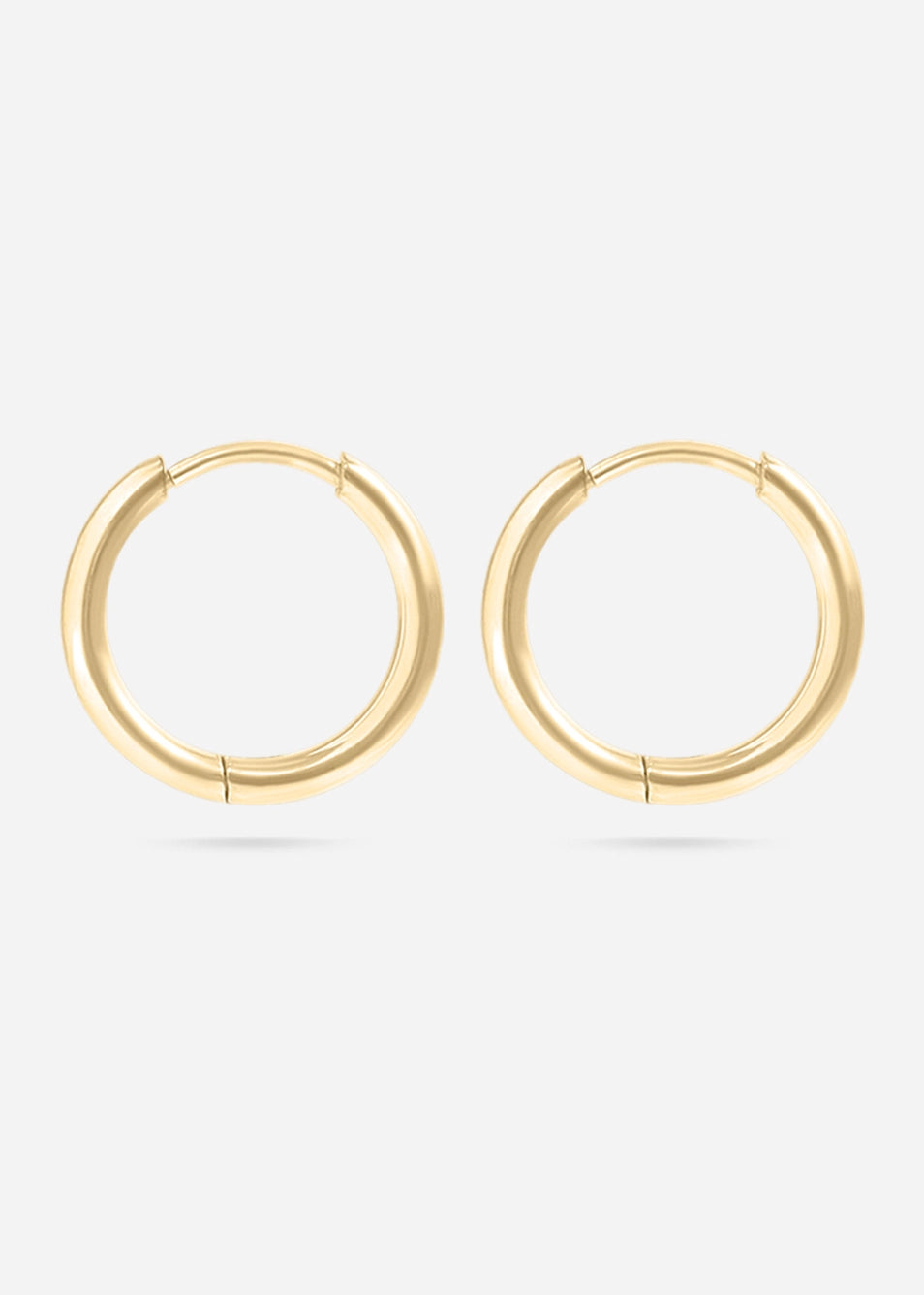 Gold Classic Huggie Earrings