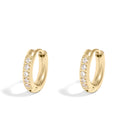 Gold Mini Huggie Hoop Earrings