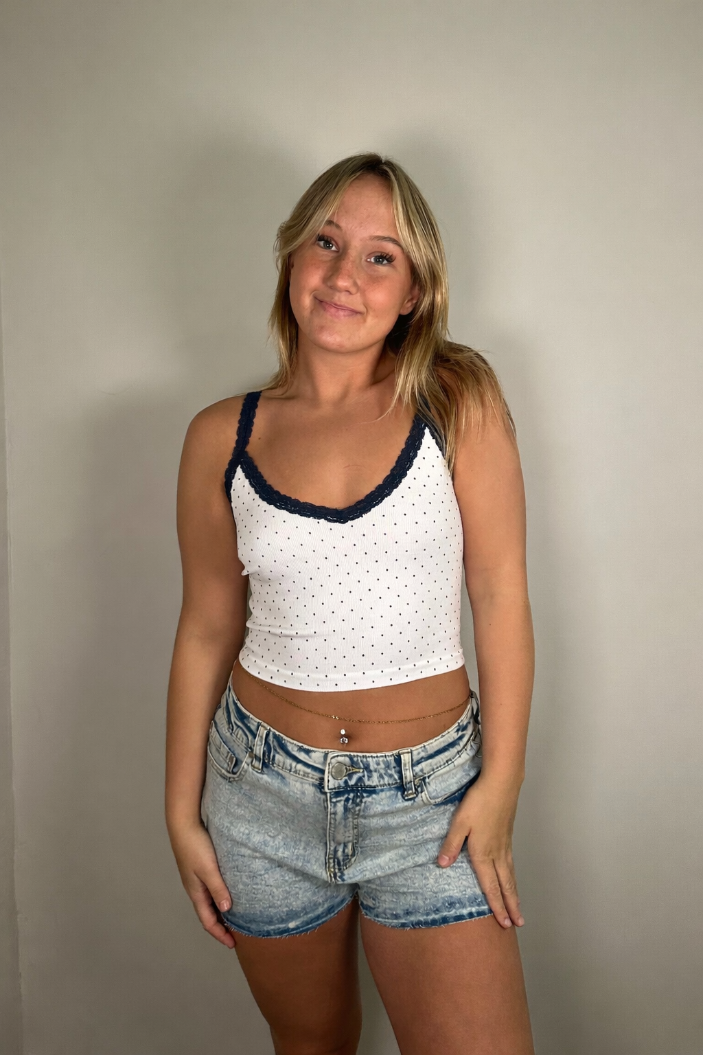 Polka Dot Cami Top