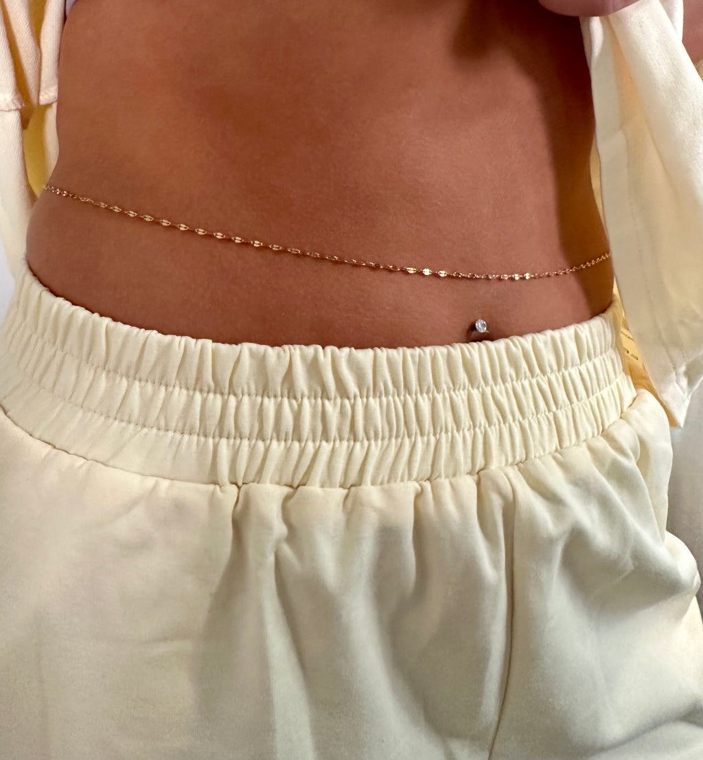 Gold Singapore Belly Chain