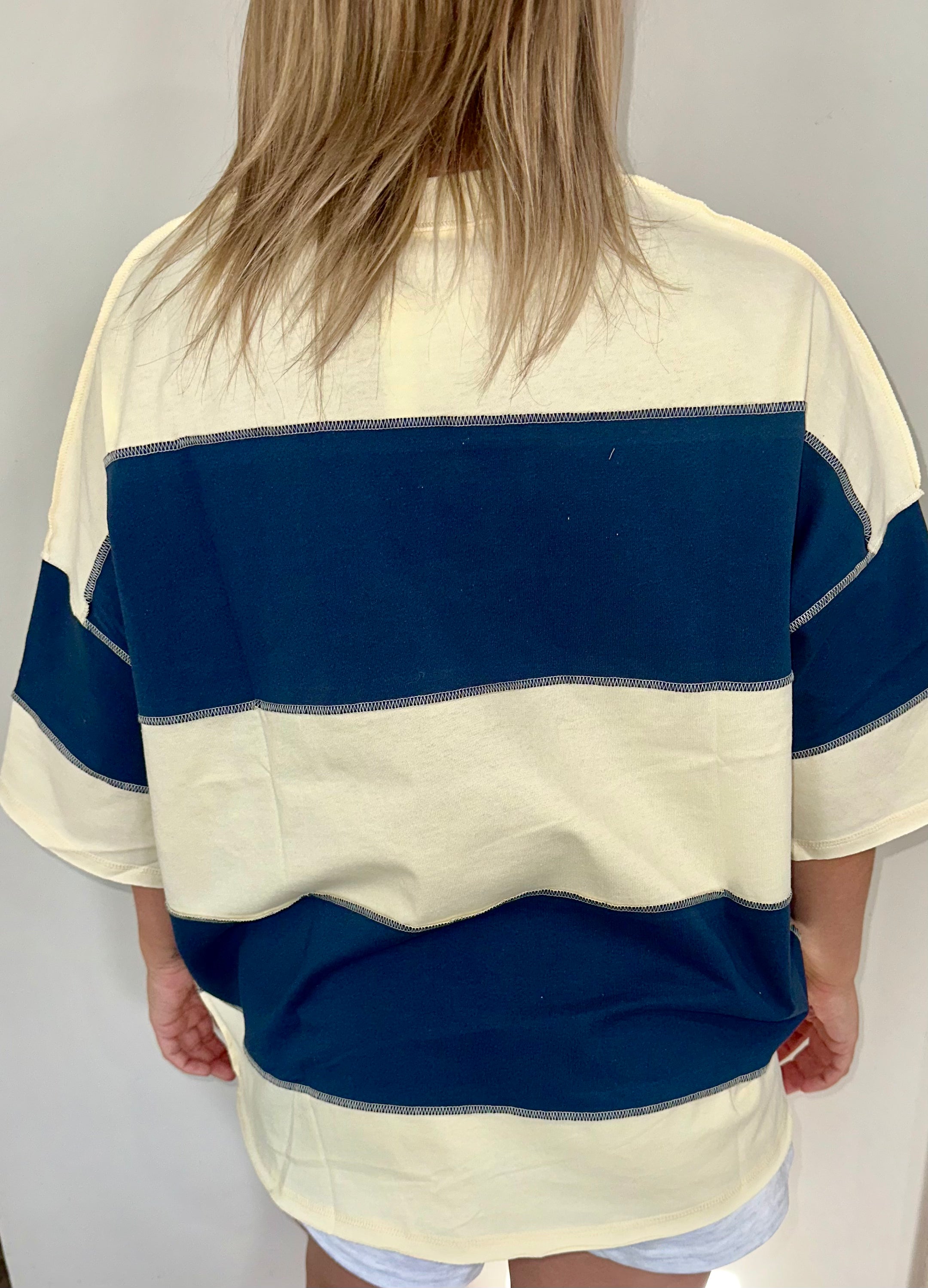 Polly Color Block Top