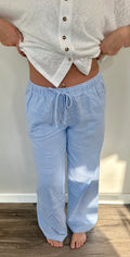 Stripe Wide Leg Pants