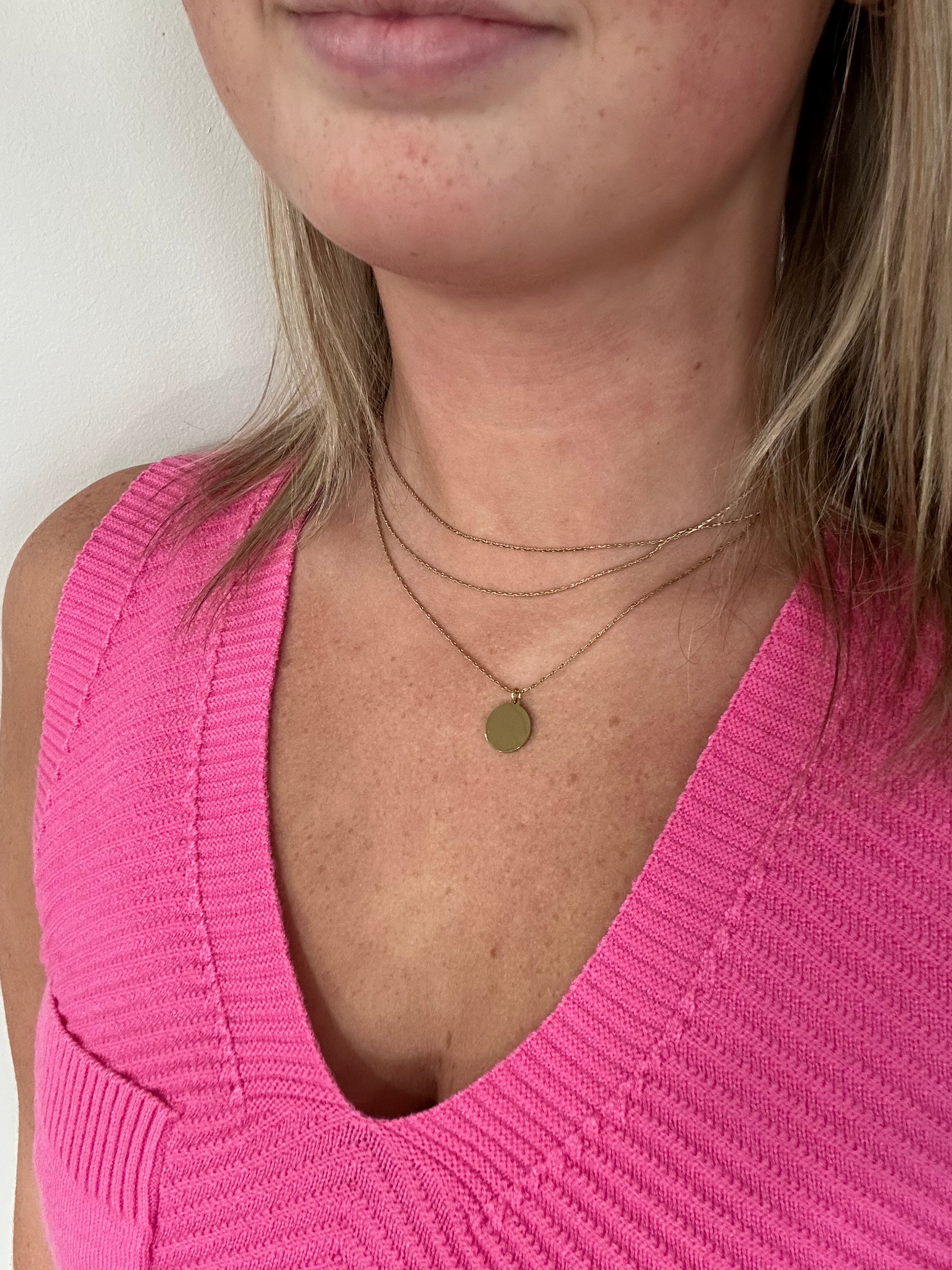 Gold Layered Chain Necklace