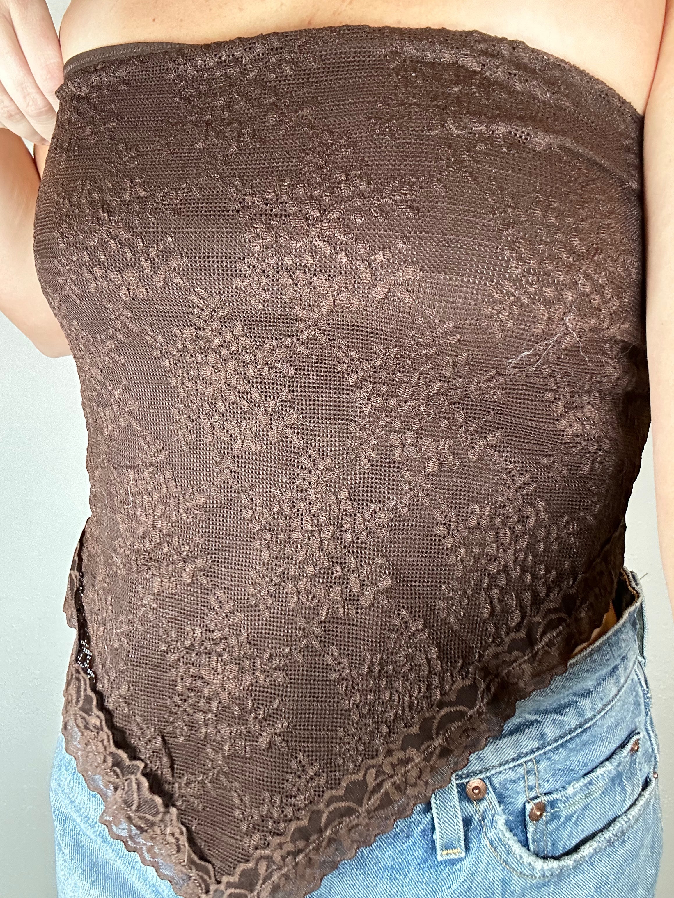 Wren Honey Lace Top