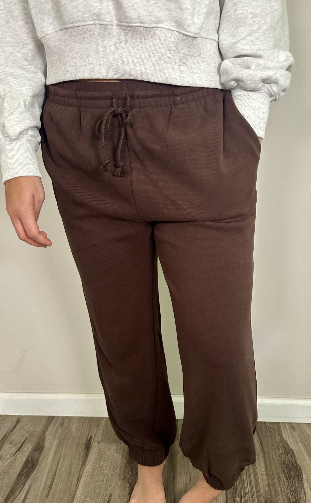 Brown Classic Joggers