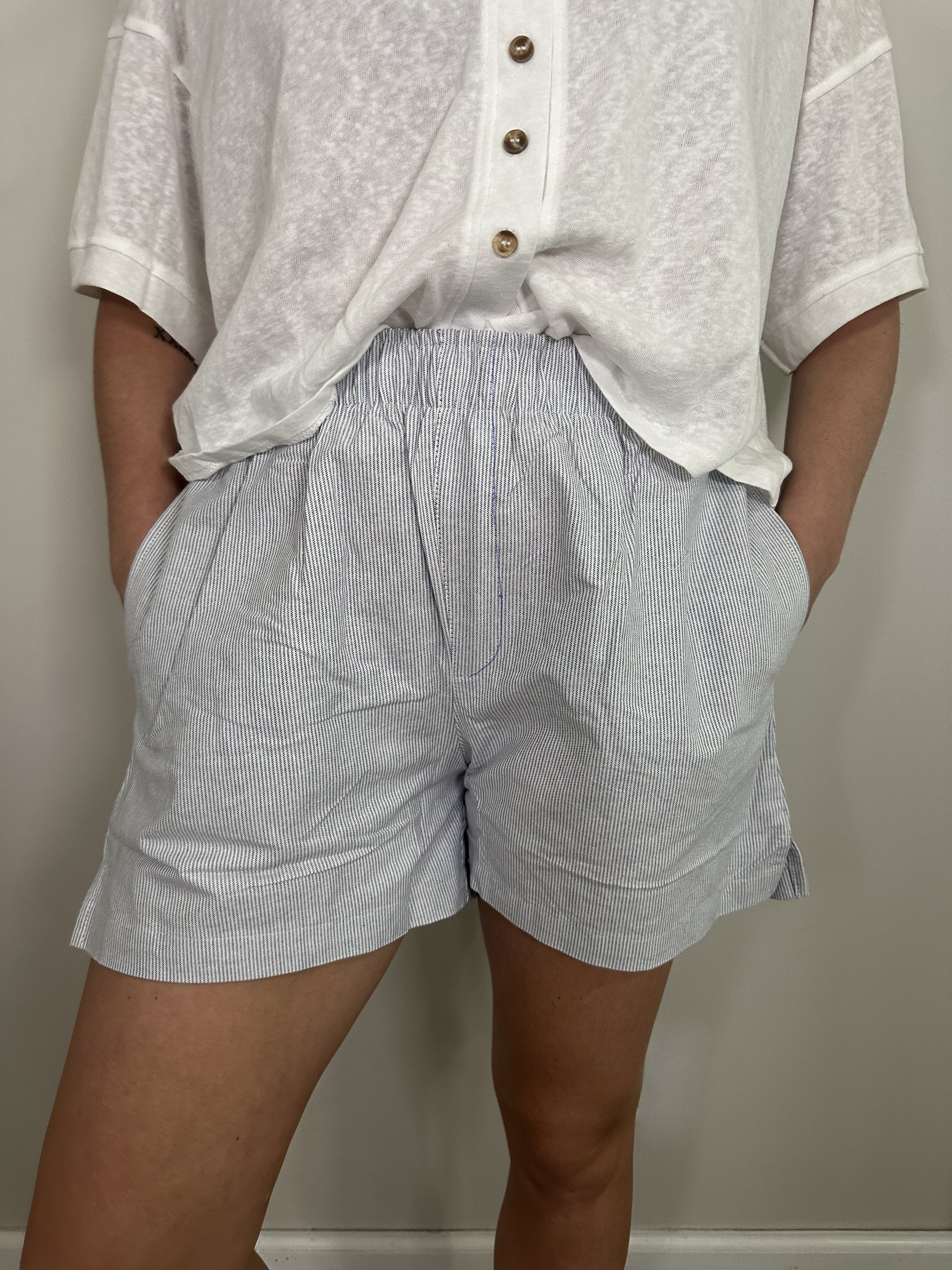 Striped shorts