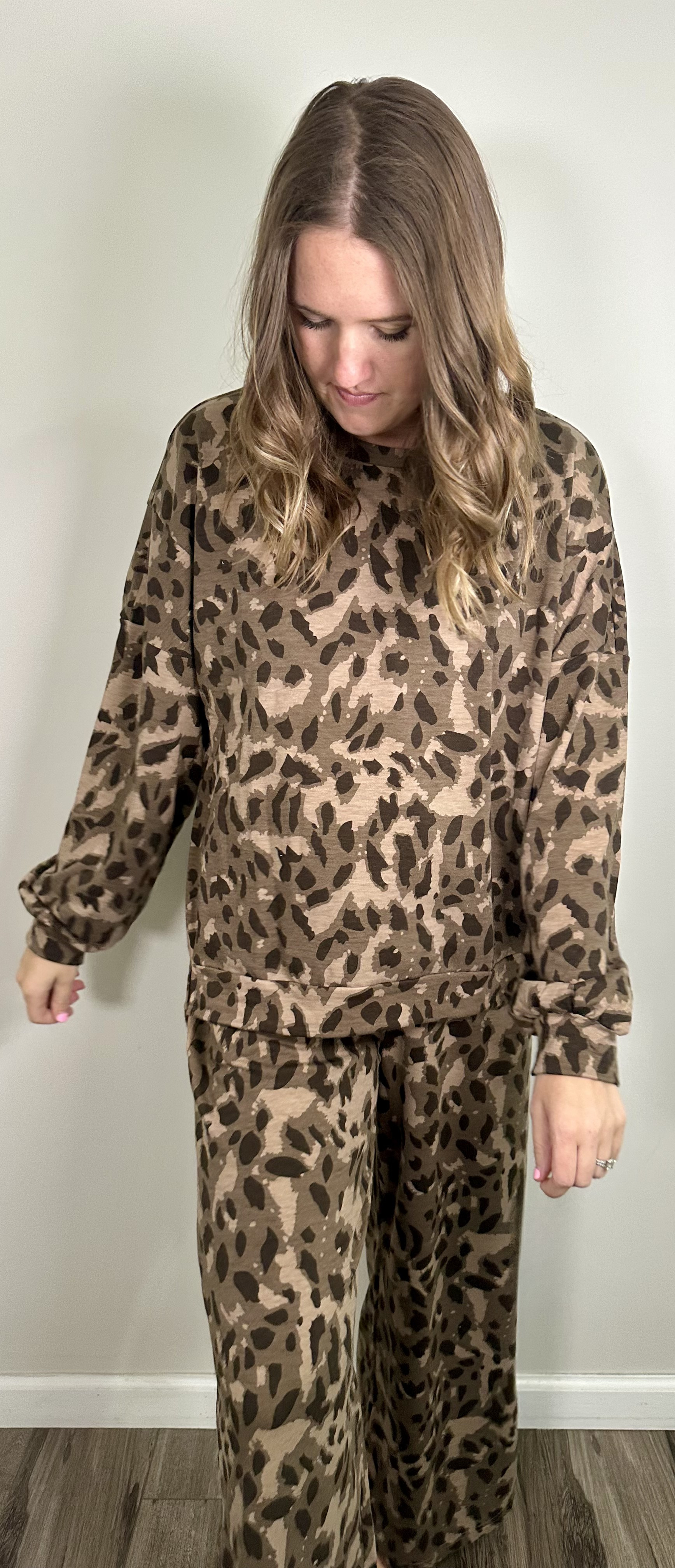 Leopard Two-Piece Set