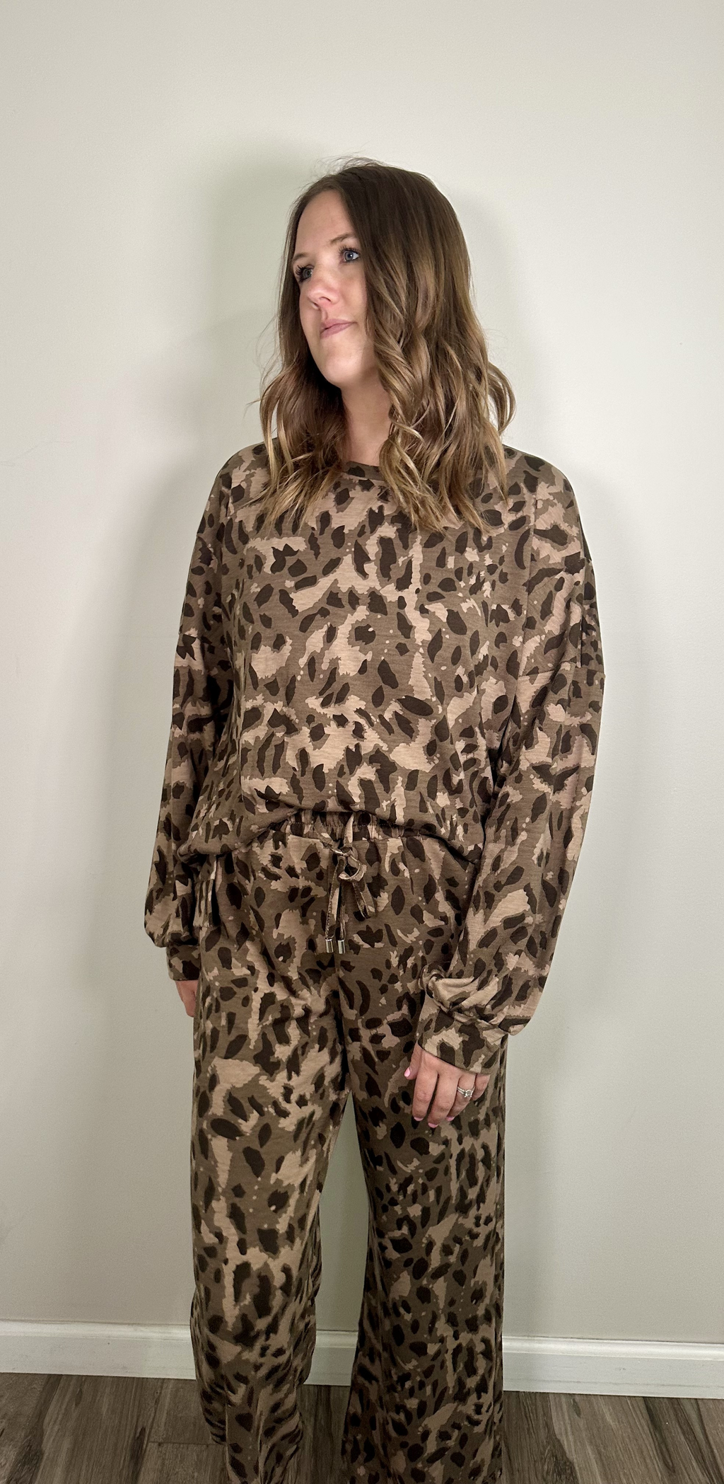 Leopard Two-Piece Set